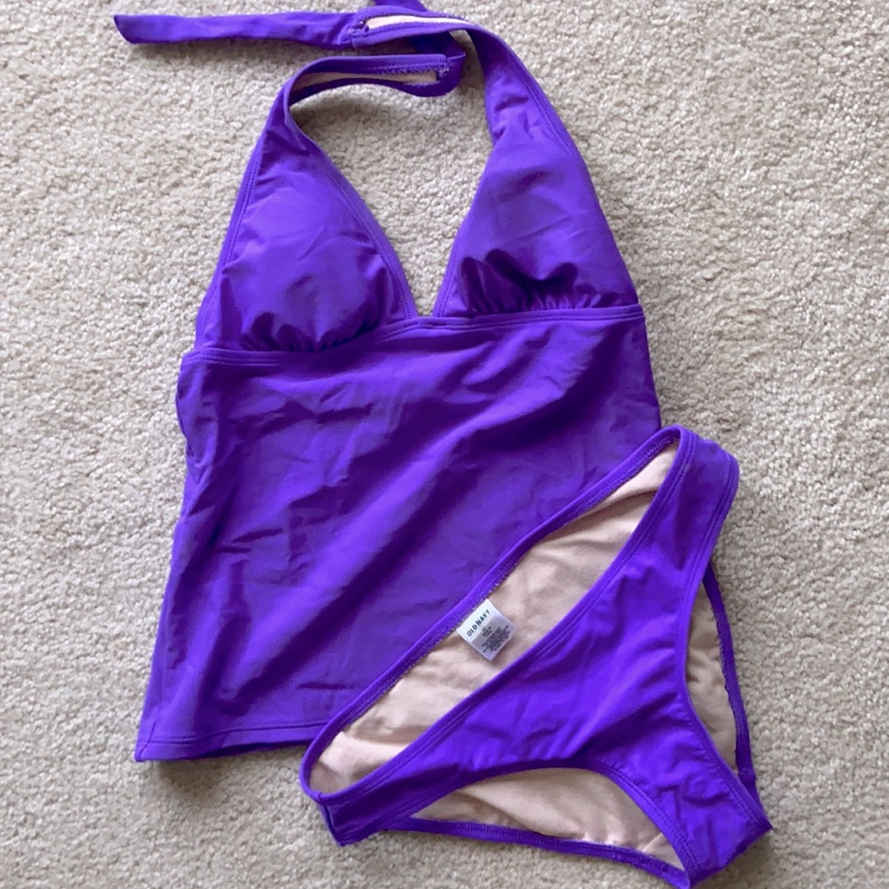 👖5/25 Purple tankini bathing suit